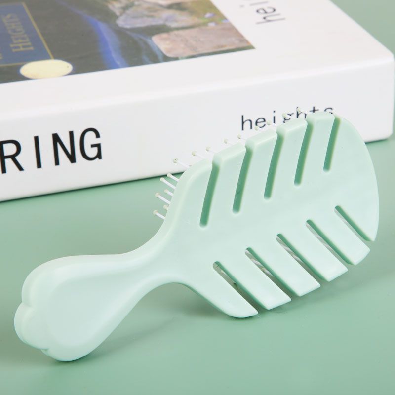 cupid comb shape wet dual-use internet celebrity mini massage ribs fluffy convenient pocket small smooth hair portable