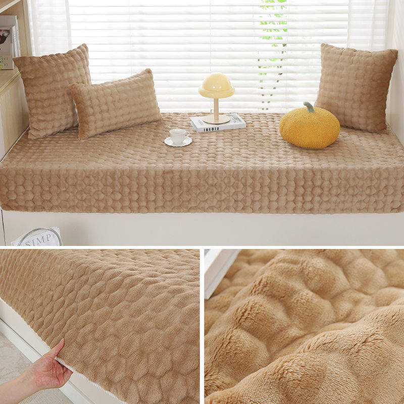 new internet celebrity thickened bay window window bedroom balcony cushions non-slip plush tatami cushion customized machine