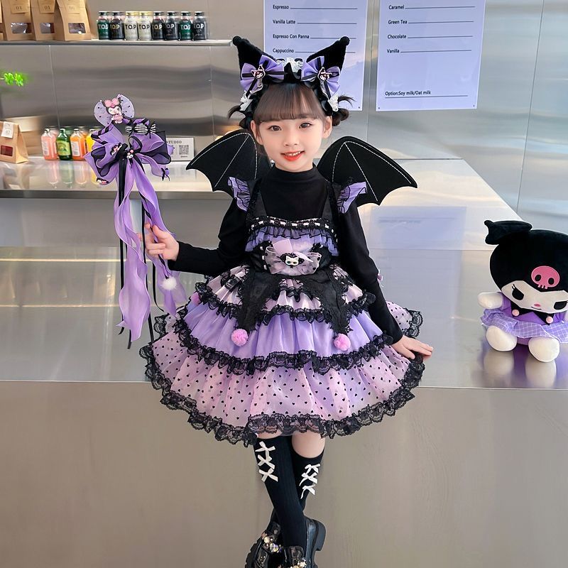 clow m skirt girls‘ autumn dress children lolita  princess dress pettiskirt girls‘ clothes