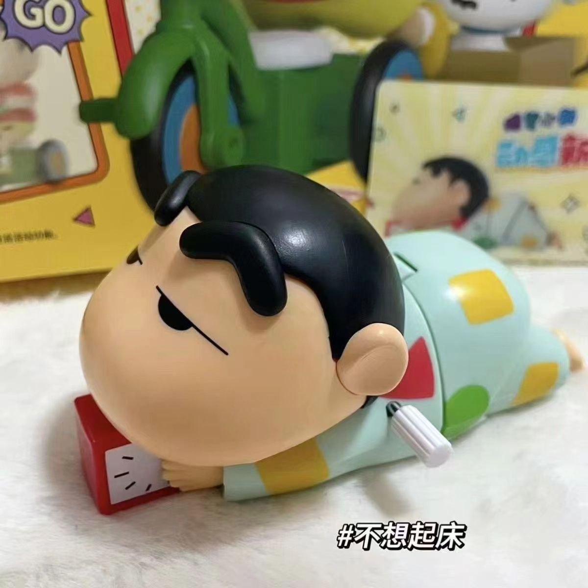 advanced crayon xiaoxin genuine goods dynamic wind-up toy stall tiktok same fashion play hand office super cute good-looking