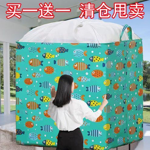 extra thick clothes storage bag household large capacity quilt dustproof waterproof moving packing folding organize the bag