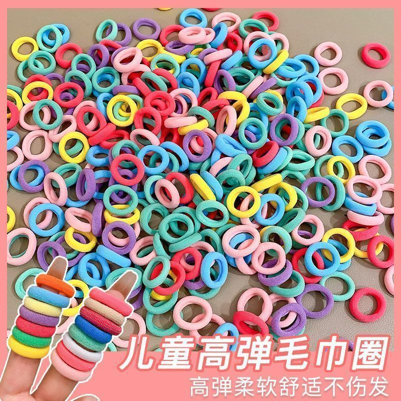 high elastic children do not hurt towel rubber band hair little girl rubber band girl headband hair accessories tie hair band thick