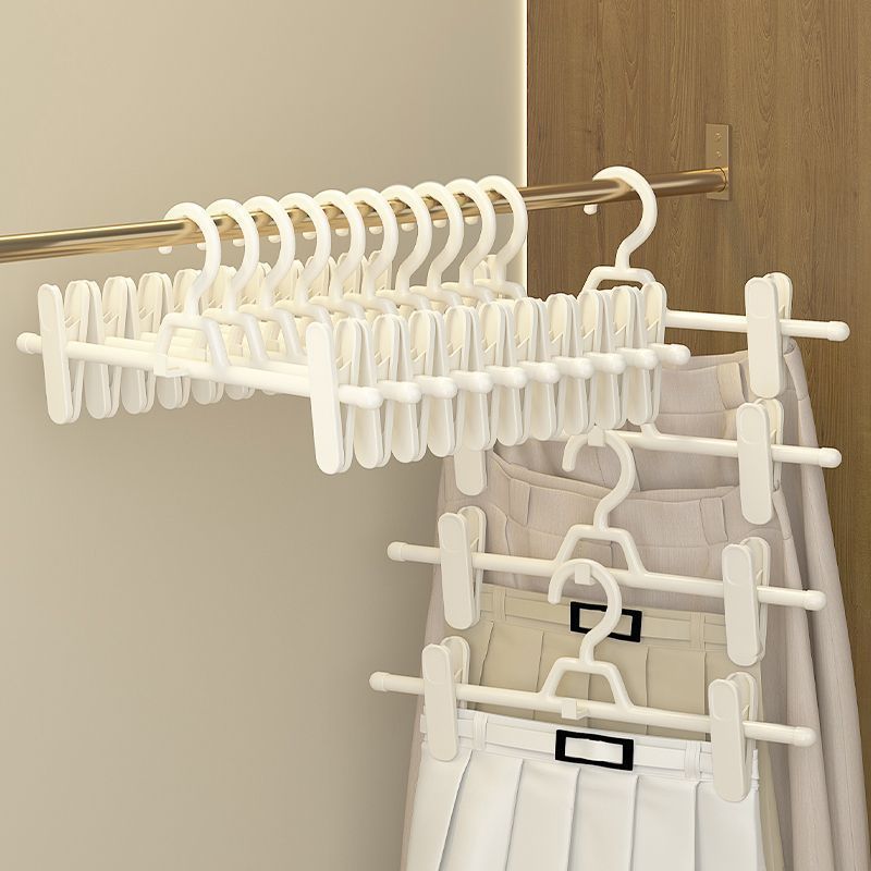 traceless panties clip household invisible hanger pant rack pants skirt storage non-slip jk underwear multi-functional drying