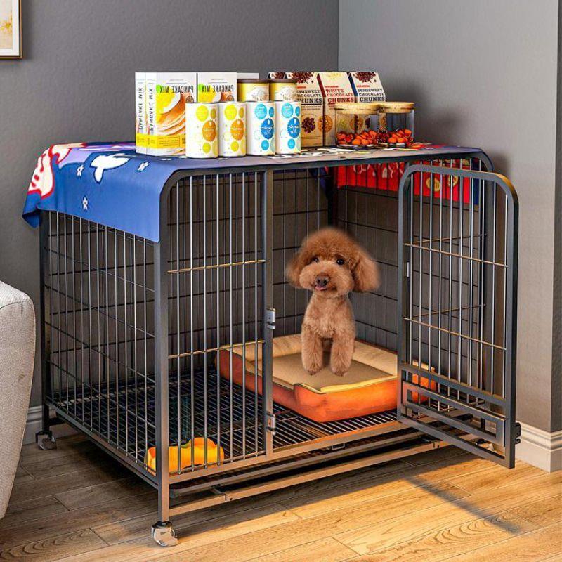 dog crate small dogs indoor home kennel toilet integrated separation fence fence dog pet villa