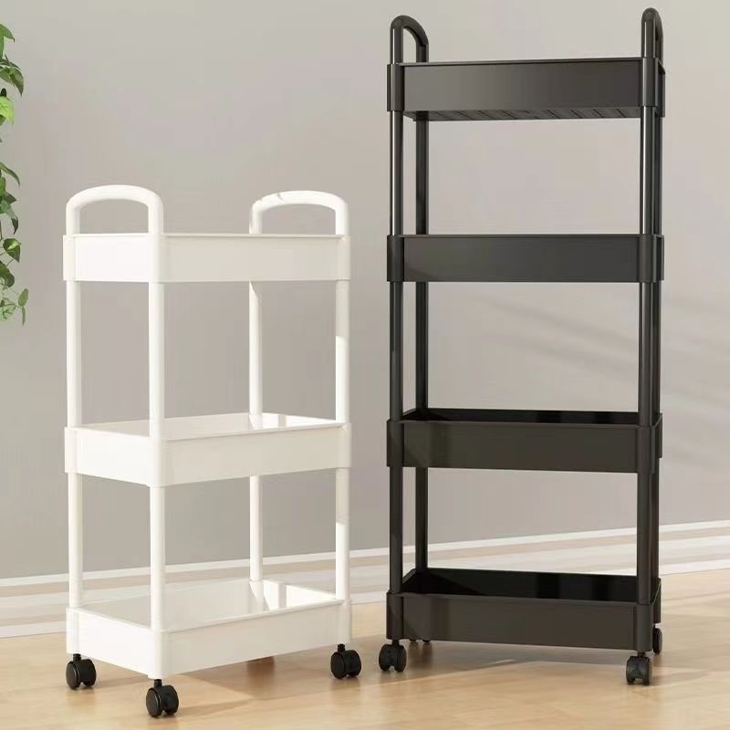 trolley rack kitchen floor bedroom multi-layer mobile snack vegetable bathroom bathroom storage storage rack