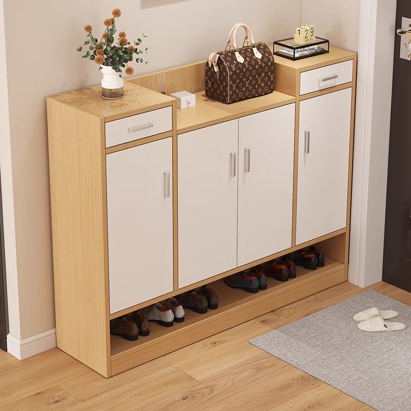 shoe cabinet shoe rack door corridor shoes storage home door wall simple multi-layer cabinet locker