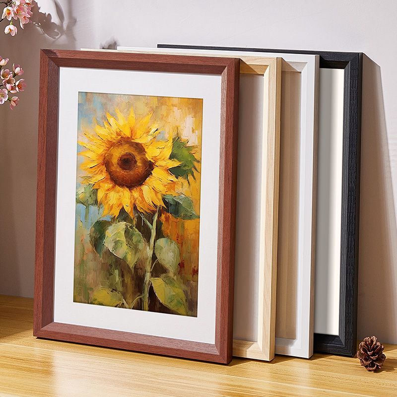 sketch picture frame rectangular a3a4k art display 8k frame high-end custom diy children‘s photo frame mounting frame wall-mounted