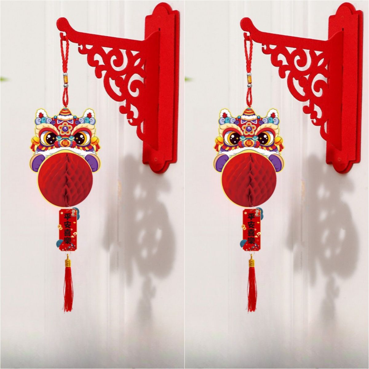 honeycomb ball pendant new year pendant 2025 snake year decoration hanging string new year‘s day scene layout christmas supermarket kindergarten