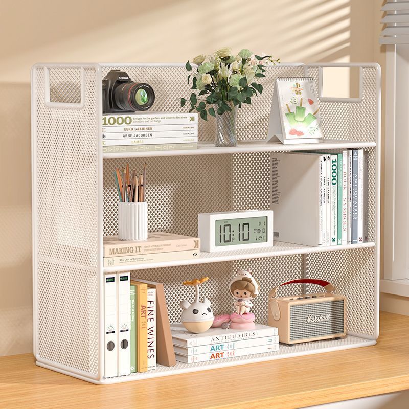 desktop storage rack household table storage rack dining table organizing rack desk multi-layer bookshelf desk tiered shelf