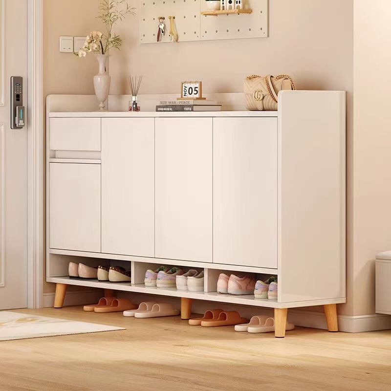 shoe cabinet corridor entrance shoe cabinet living room home room locker large capacity combination simple chinese wooden