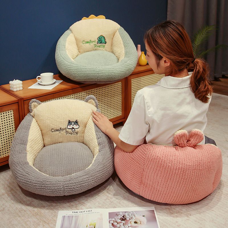 futon cushion lazy floor stool children‘s reading mat living room carpet tatami cushion backrest window cushion