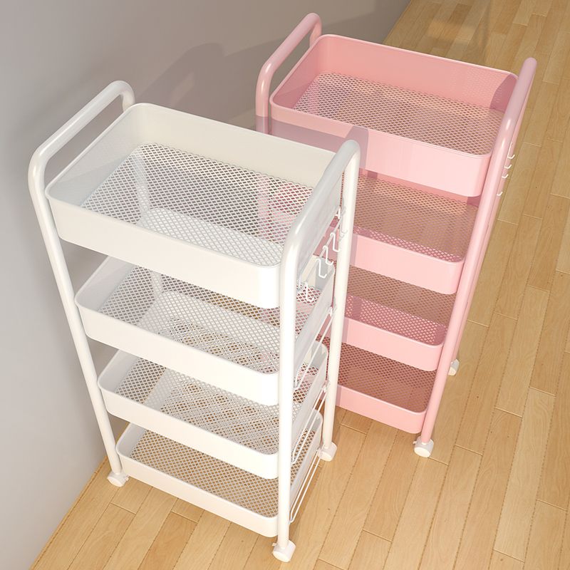 trolley rack kitchen floor multi-layer snack baby bedroom bathroom mobile storage rack toy