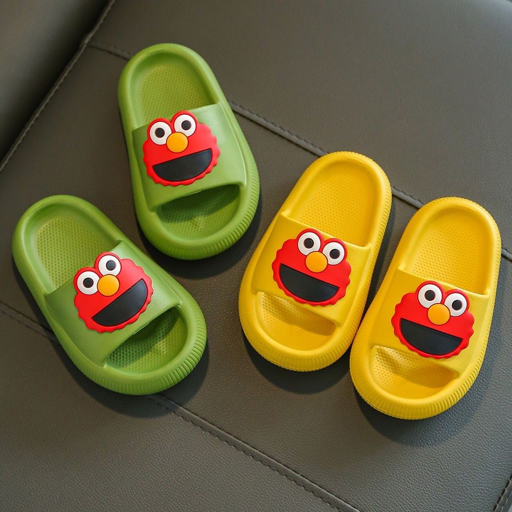 children‘s slippers summer trending cartoon cute thickening non-slip soft bottom home children baby‘s bathroom sandals