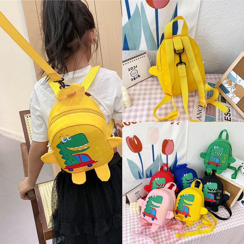 children‘s kindergarten backpack baby girl 2-5 years old baby boy cartoon dinosaur anti-lost cute backpack