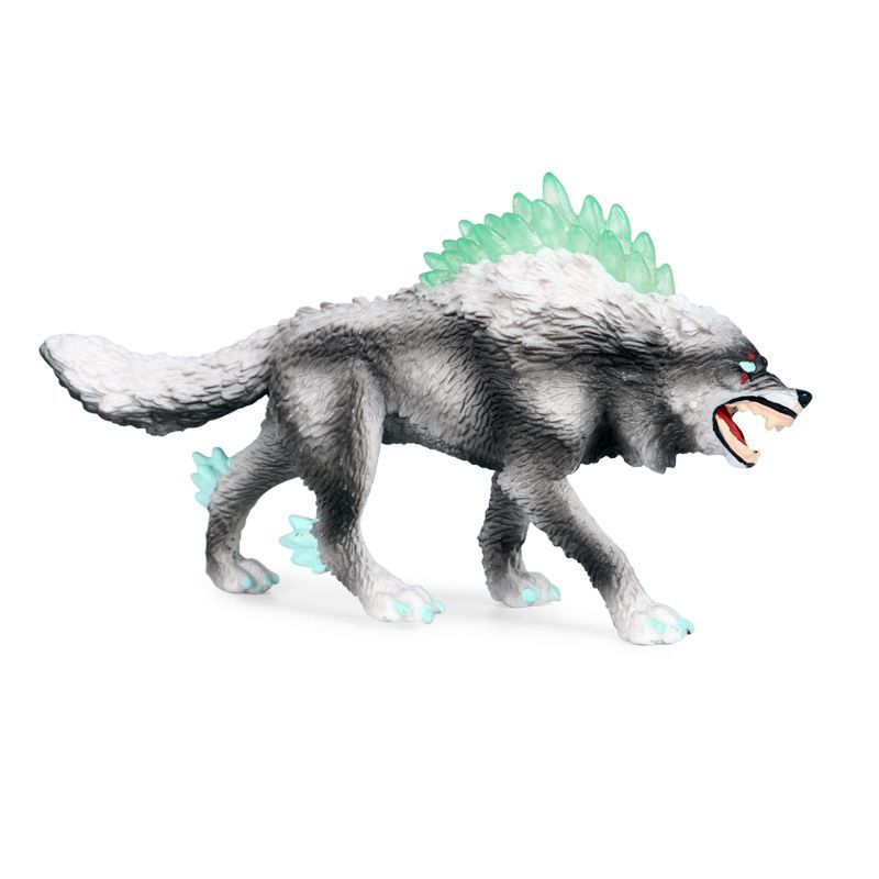 儿童玩具仿真动物模型雪魔狼芬里尔远古怪兽魔兽史前巨兽西方神话-图5