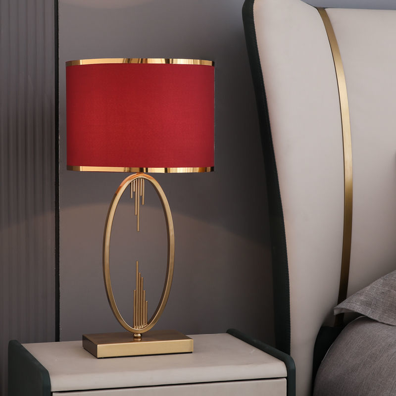 wedding table lamp bedroom and wedding room bedside lamp wedding lantern long life red wedding gift wedding light luxury table lamp