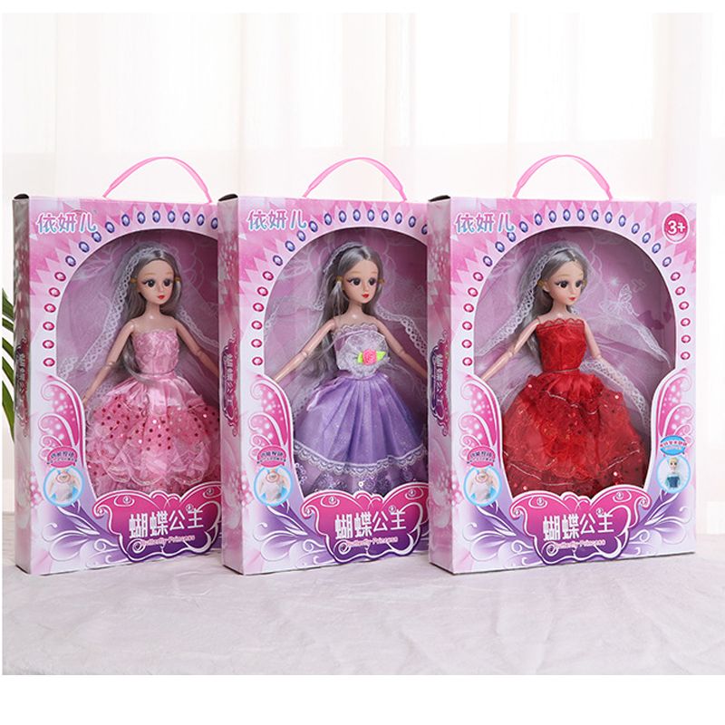 doll set gift box girl toy wedding princess play house kindergarten gifts birthday gift doll