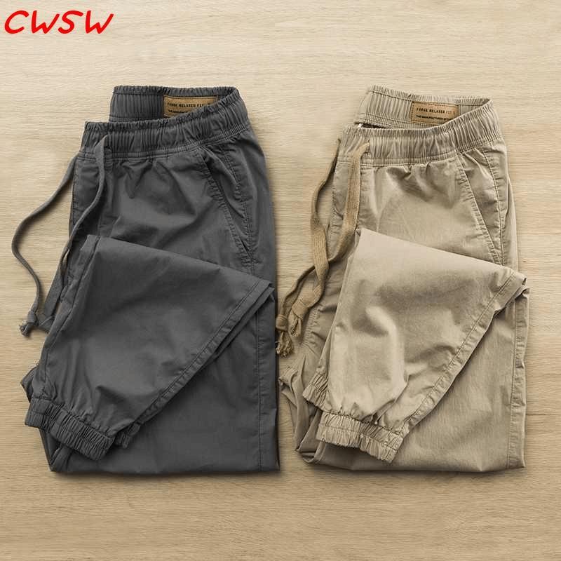 overalls pants men‘s cotton wear-resistant stain-resistant welder‘s workwear labor protection pants summer construction site work workwear casual pants