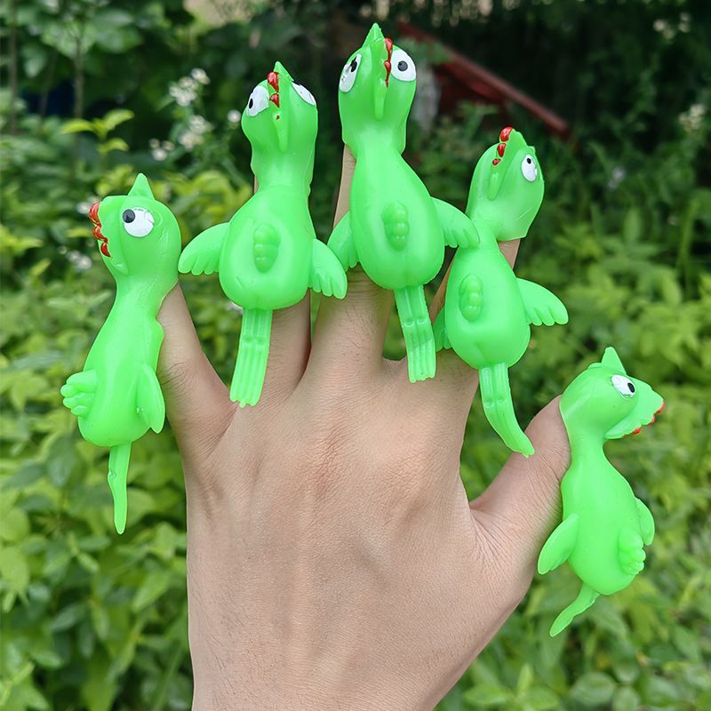 Tiktok Same Style Vent Decompression Finger Flipping Turkey Launch Chicken Creative Slingshot New Strange Fun Children's Toys