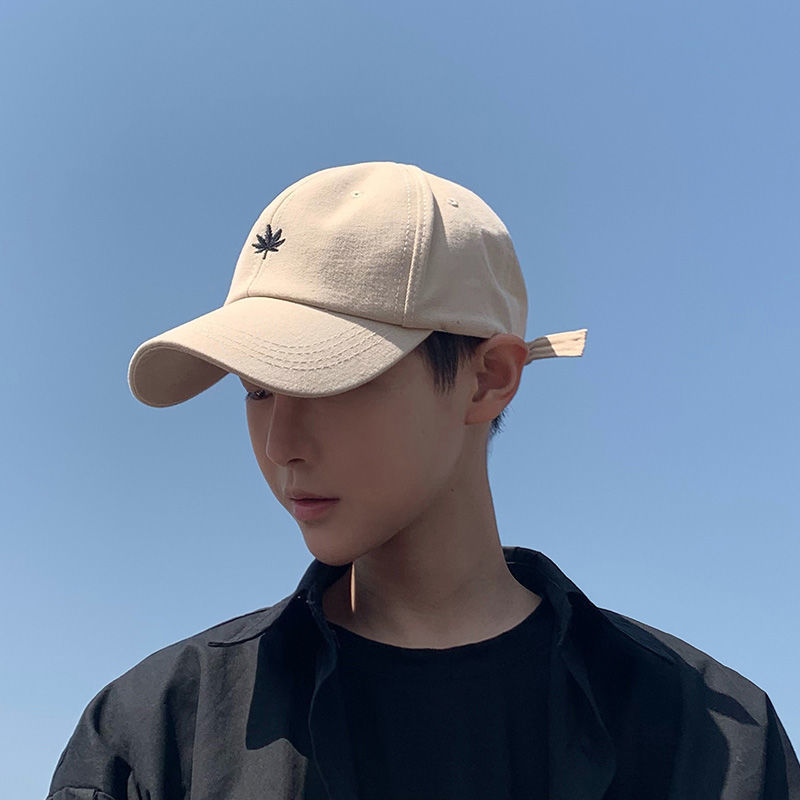 hat men‘s trendy korean style peaked cap ins trendy brand trendy baseball cap men‘s spring and autumn new boys sun-proof summer