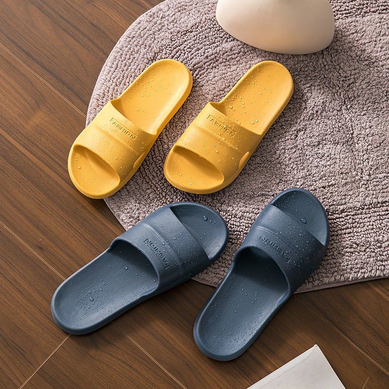 Augusto Couple Slippers Men's Home Summer Bathroom Soft Bottom Non-Slip Interior Home Bath Internet Hot Sandals Women