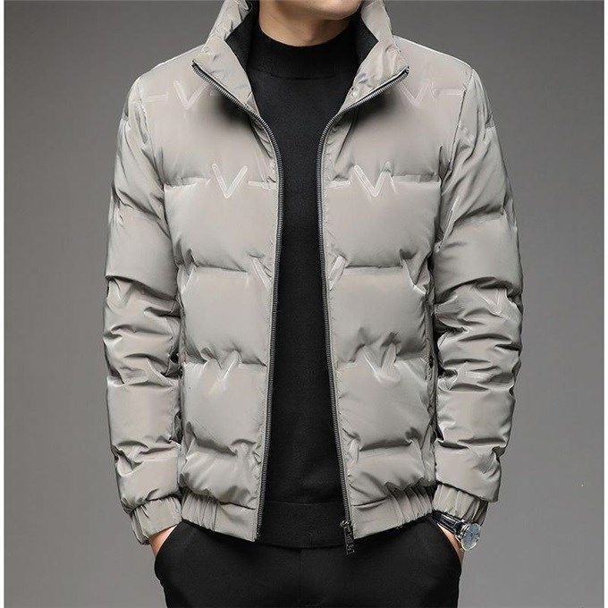 down jacket men‘s short 2021 new winter slimming warm coat 2022 new white duck down coat men‘s high-end