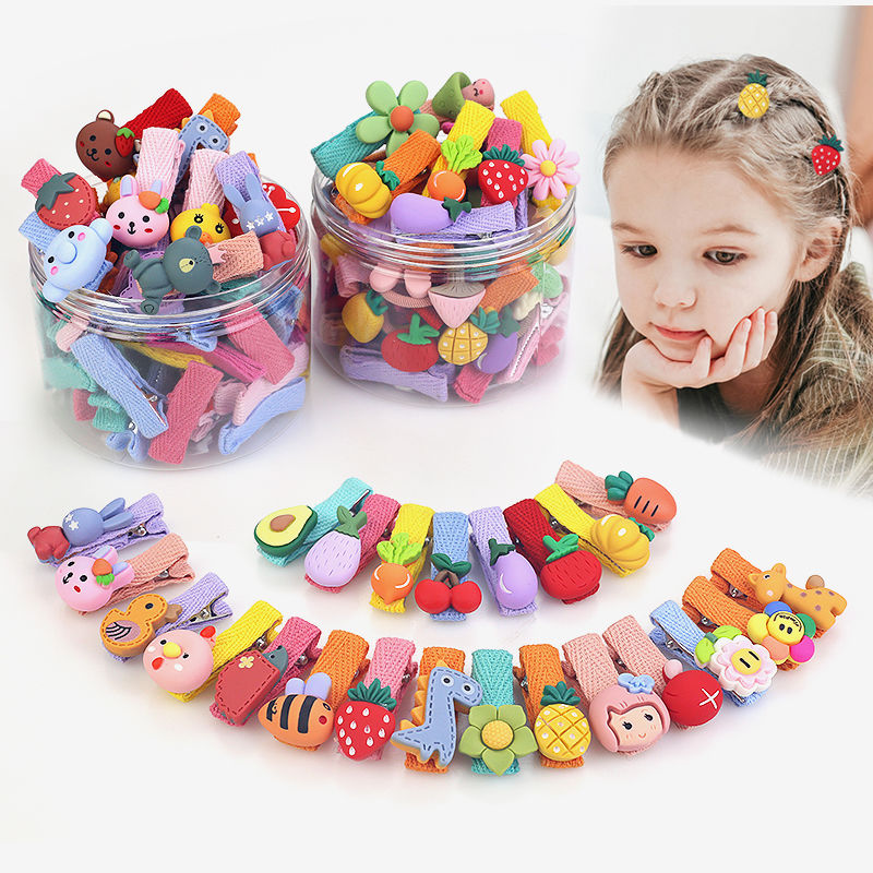 children‘s barrettes baby girl hair accessory clips does not hurt hair broken hair cute princess baby bang clip girl small hairpin