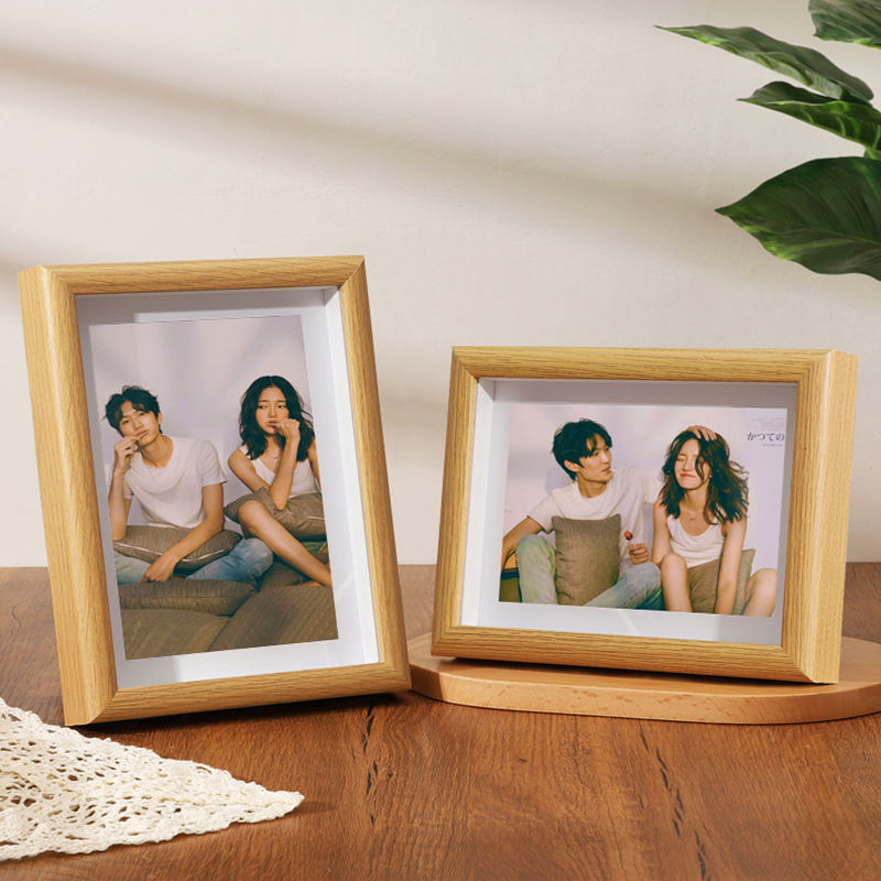 photo frame photo wash customization 6-inch 7-inch 8-inch 10 made album plus printing frame wall hanging a4 display frame