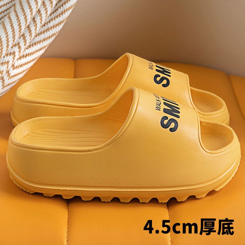 drooping home slippers men‘s and women‘s summer indoor bathroom bath non-slip comfortable platform couple eva sandals