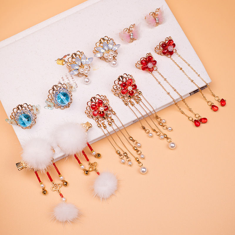 special offer hair accessories headdress tassel hair ring tie height ponytail clip bandeau accessories song style brand new fresh