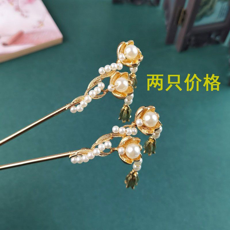 special offer ancient style han chinese clothing versatile simple accessories tassel hairpin