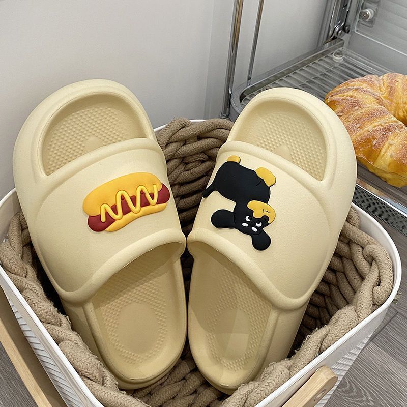 cute slippers women‘s eva super soft home non-slip deodorant 2023 cartoon all-match hot sandals