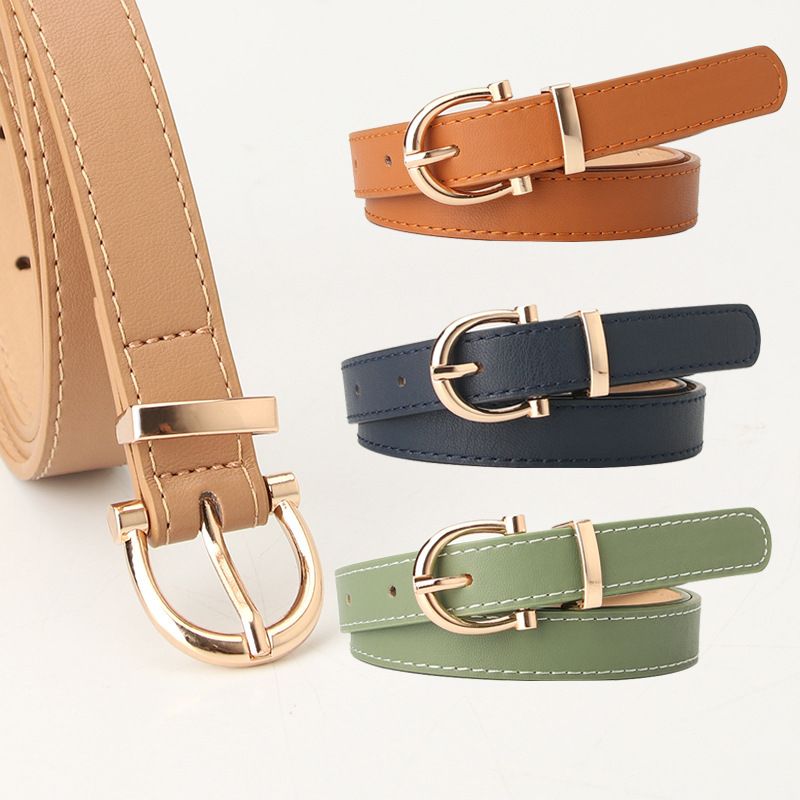 belt female lady korean fashion belt student jeans decoration thin belt clothing matching belt women‘s simple