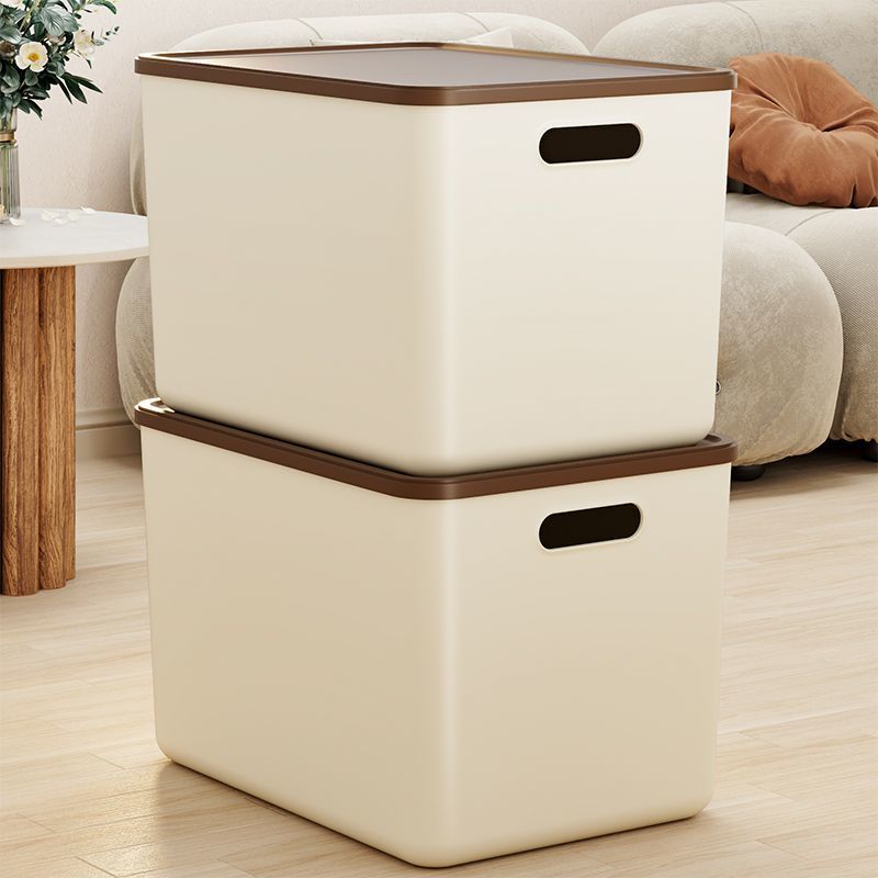 sundries storage box cosmetics desktop storage basket kitchen finishing box plastic storage box sub storage rectangular