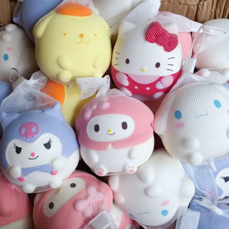 sanrio internet celebrity ou squeezing toy decompression artifact clow m vent cute pet doll slow rebound cartoon pressure reduction toy