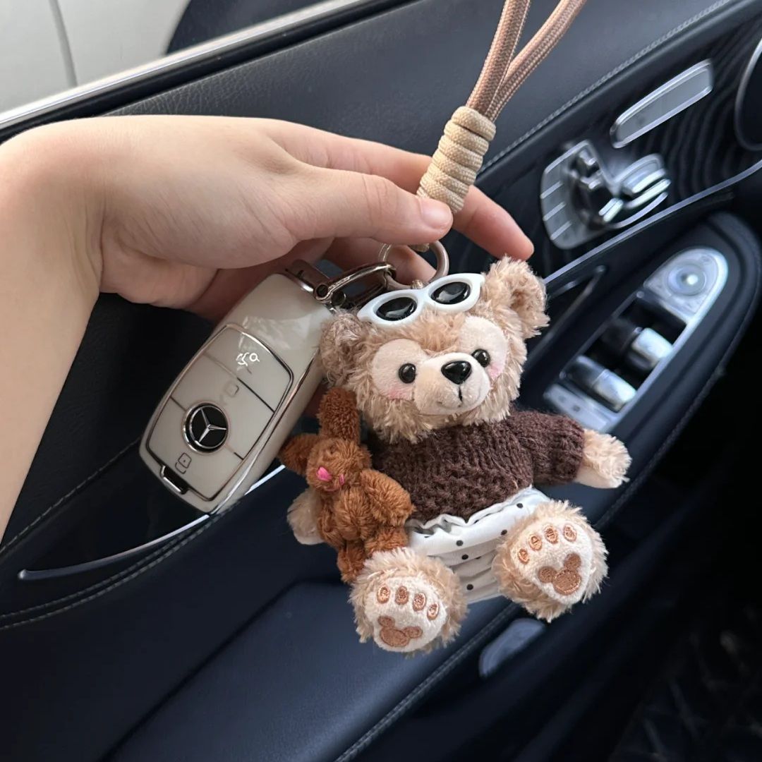 baby underwear duffy bear plush pendant maillard advanced bag charm doll car key ring gifts for boys