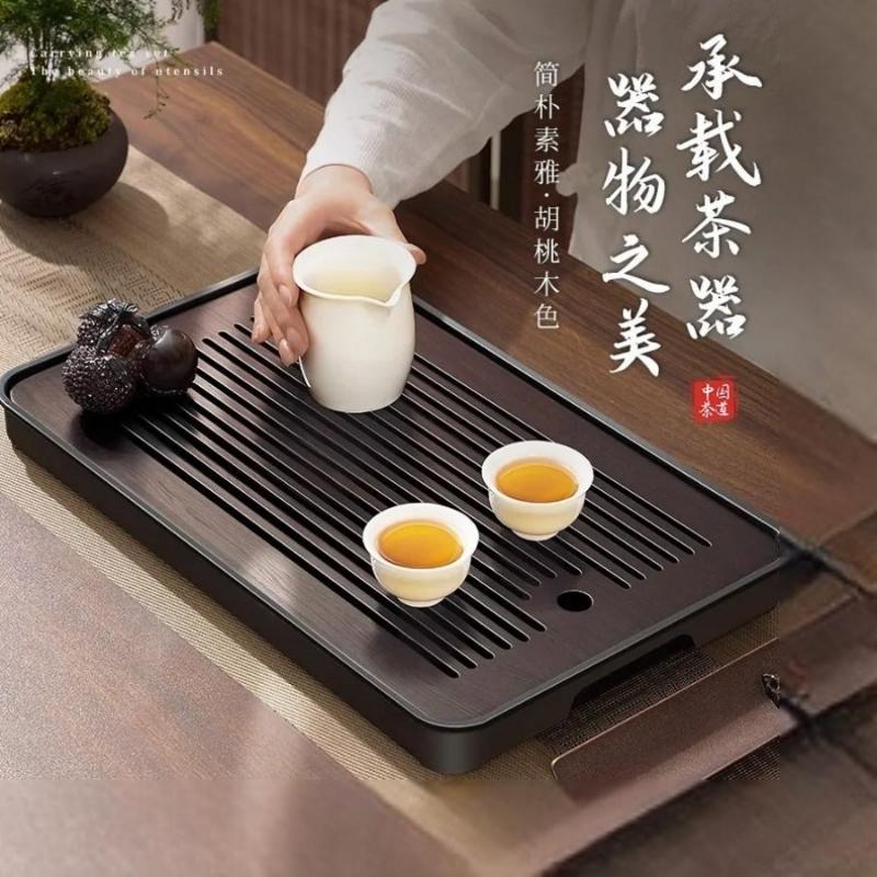 tea tray draining tray household tea tray tea tray new water storage kung fu tea set small tea table small tea set tea