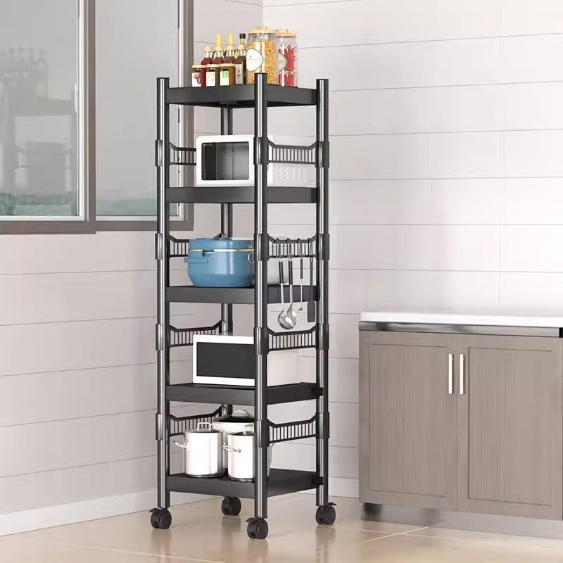 bathroom storage rack bathroom toilet toilet gap storage cabinet punch-free floor storage cabinet