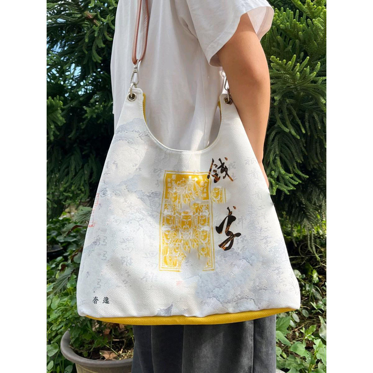 bag handbag scenic spot 2024 summer new rich money bag fortune bag travel canvas mobile phone bag women