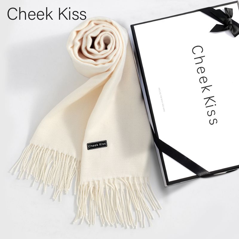 cheekkiss women‘s scarf winter 2024 new thickened scarf all-match anti-static birthday gift box