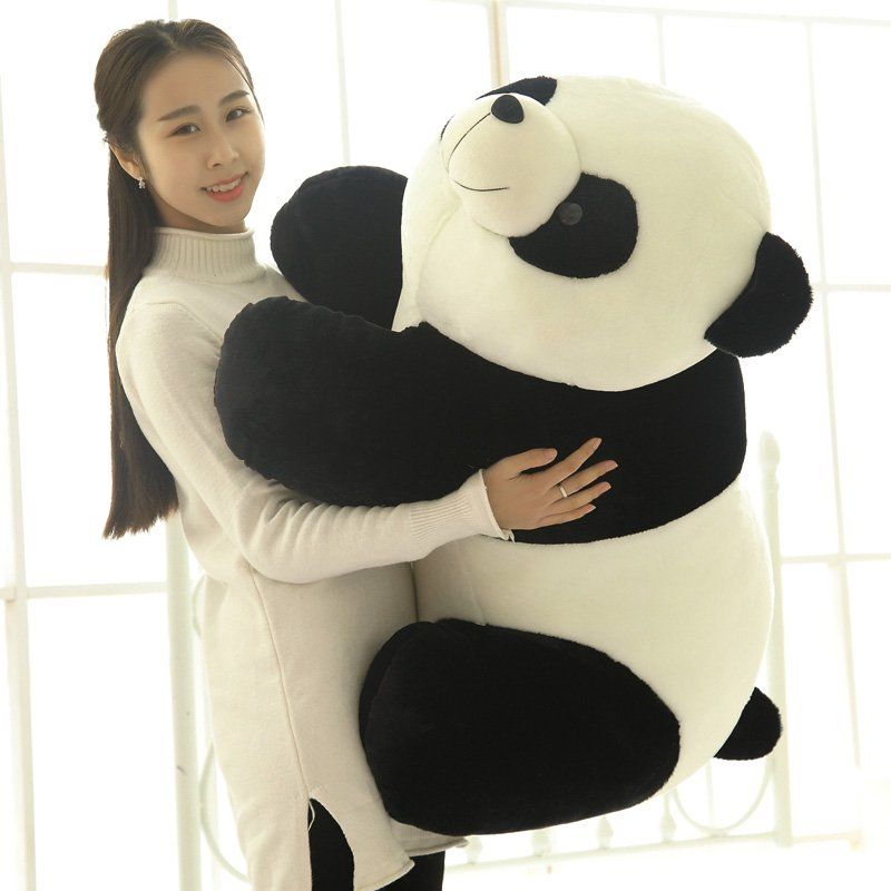 Panda Doll Plush Toy BEBEAR Panda Pillow Children's Ragdoll Doll Female Birthday Present