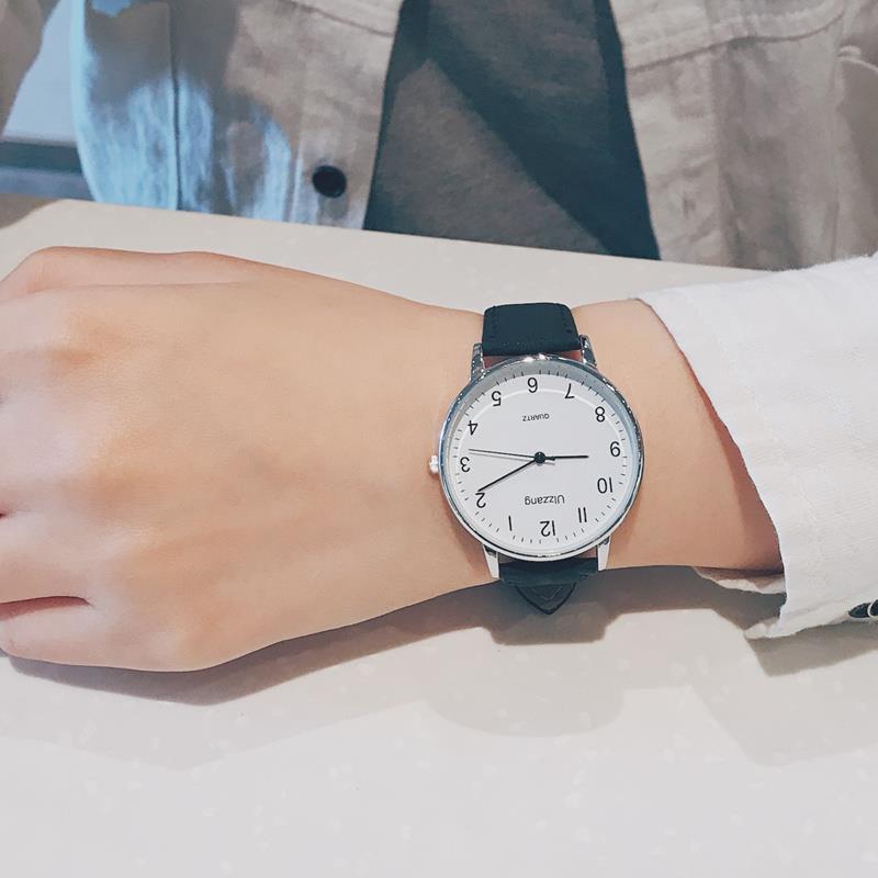 college entrance examination civil servant examination watch male and female junior high school student trendy korean simple ins style couple‘s watch