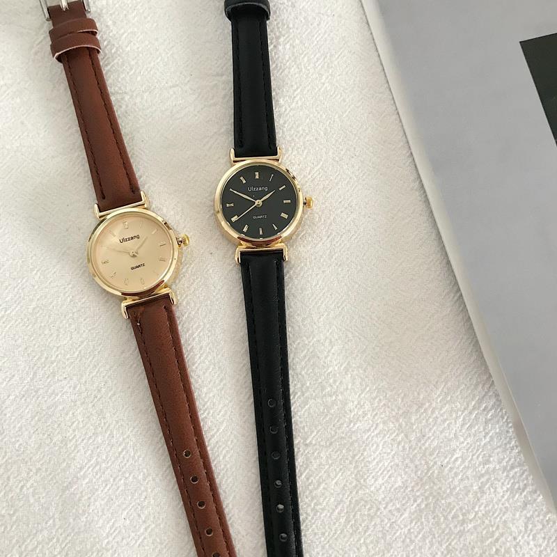 chic style watch female student korean style minimalist preppy style small artsy ins style mori girl fresh all-matching