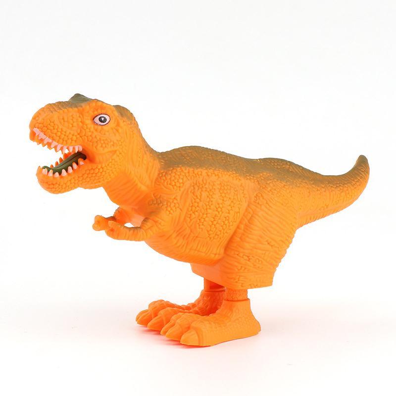 Spring Toy Plastic Jumping Dinosaur Children's Toy Kindergarten Prize Small Gift Children's Day Gift