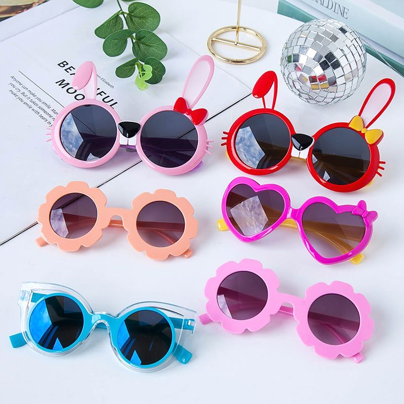 kid‘s eyewear uv protection fashion boys and girls fashion sunglasses child baby sunglasses cartoon toy glasses frame