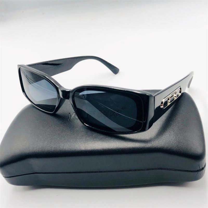 New Internet Celebrity Qi Wei Song Qian Feng Fan Same Style Small Square Box Glasses Hipster Vintage Street Shot Sunglasses Disco Sunglasses