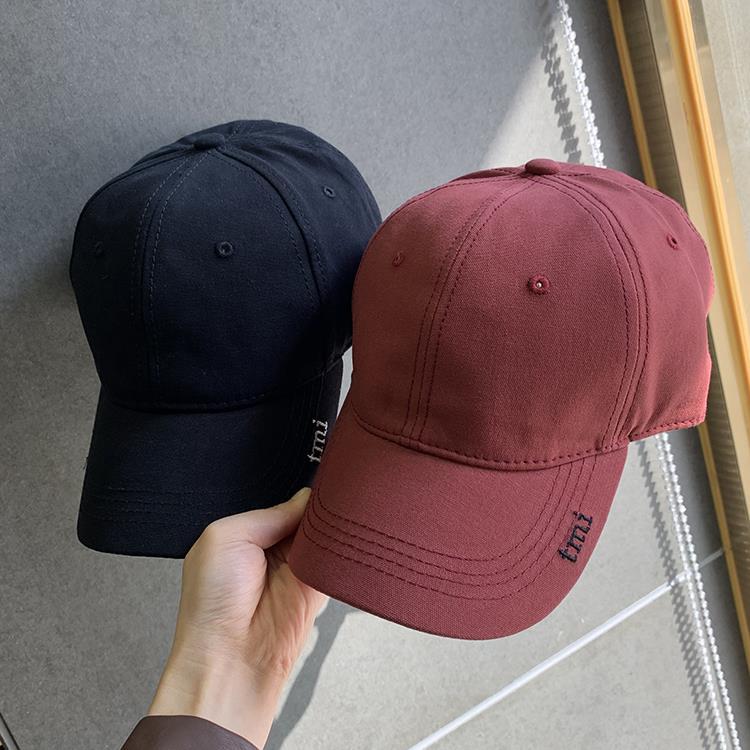 hat women‘s baseball cap korean style face-looking small japanese and korean style ins peaked cap men‘s fashion all-matching student hat