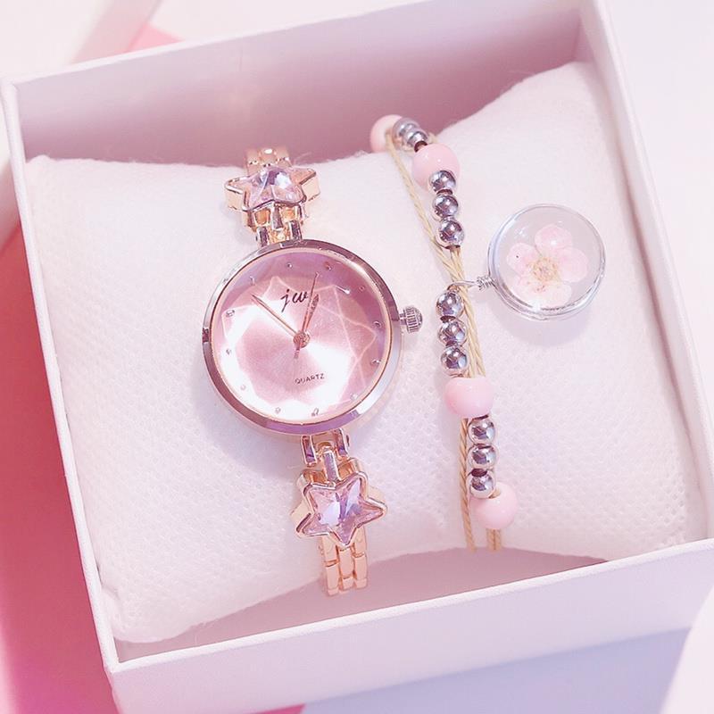 japanese entry lux women‘s watch cherry blossom bracelet watch ins online influencer cute girl‘s heart fresh girlfriends junior high school students