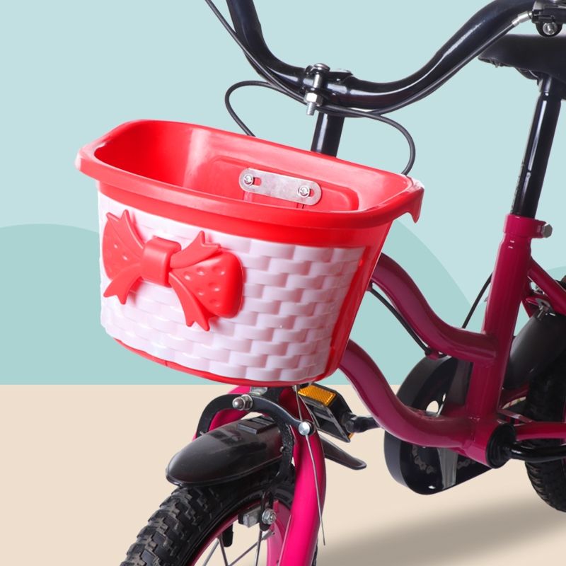 children‘s basket bicycle basket children front basket mountain bike front bike basket bike basket plastic basket bicycle universal accessories