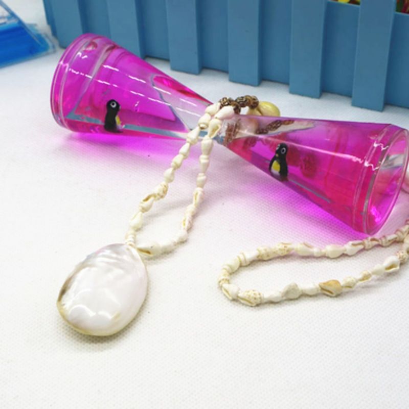Natural Conch and Shell Wholesale Kids Necklace Screw Whistle Children Beach Travel Souvenir the Shell Trumpet Whistle